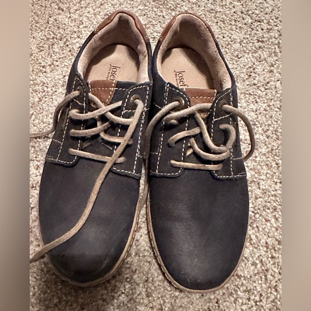 Josef Seibel Steffi 59 Navy Shoes Size 37